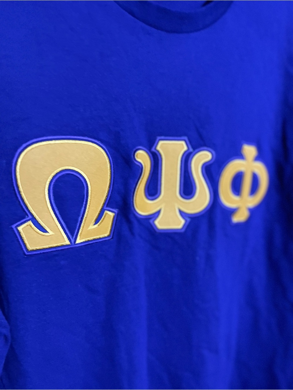 Omega Psi Phi Purple Short Sleeve Tee View 2
